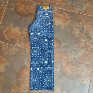 Levi's Kids Blue Patterned Jeans